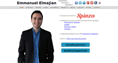 Desktop Screenshot of elmajian.com